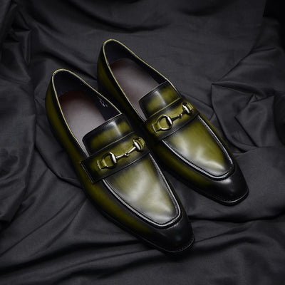 Zapatos de Cuero Genuino para Hombre - Estilo Business Casual Verano - Image 14