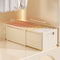 Milky White, Large Size, 20 Cm 1 Pack, Foldable And Retractable