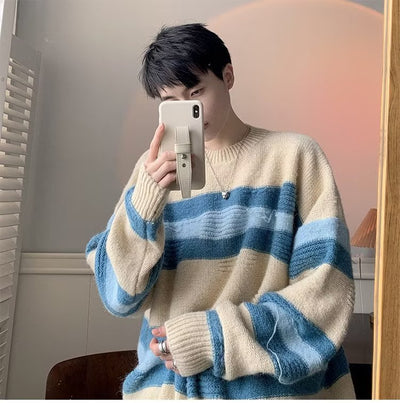 Suéter Holgado para Hombre - Comodidad Invernal Relajada - Image 12
