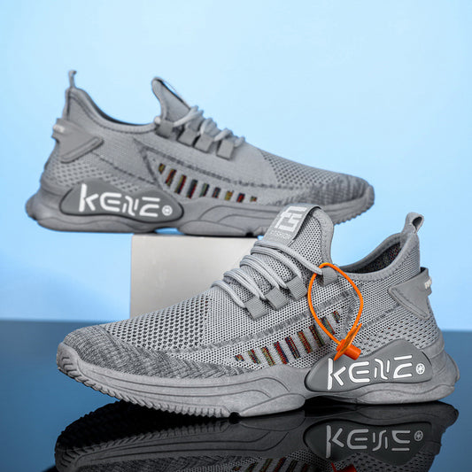 Zapatos Deportivos Casuales Transpirables para Hombre Talla Grande