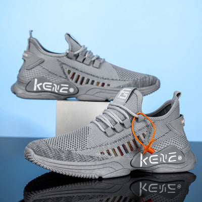 Zapatos Deportivos Casuales Transpirables para Hombre Talla Grande