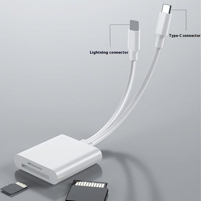 Adaptador Universal USB-C con Lector de Tarjetas de Memoria
