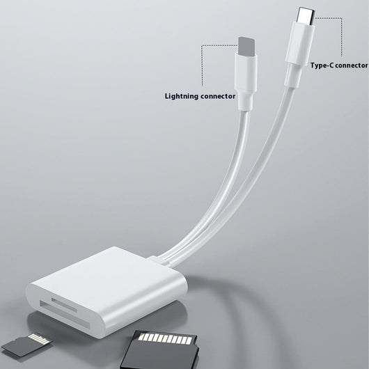 Adaptador Universal USB-C con Lector de Tarjetas de Memoria