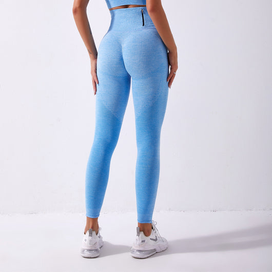 Pantalones Deportivos Yoga Ajustados sin Costuras para Mujer - Image 15