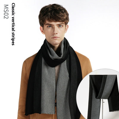 Bufanda Escocesa de Abrigo Suave con Toque Cashmere - Image 27
