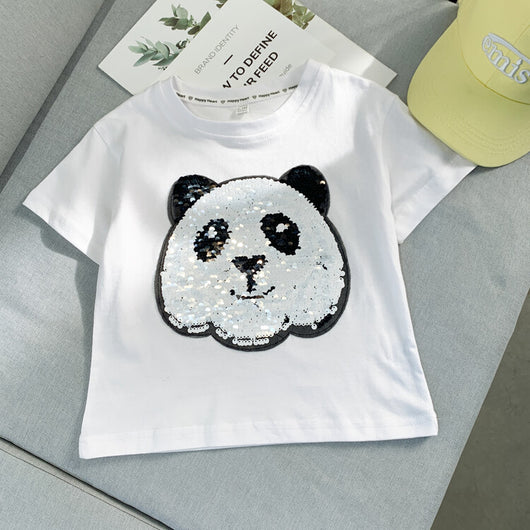 Camiseta Infantil Panda Manga Corta - Image 23