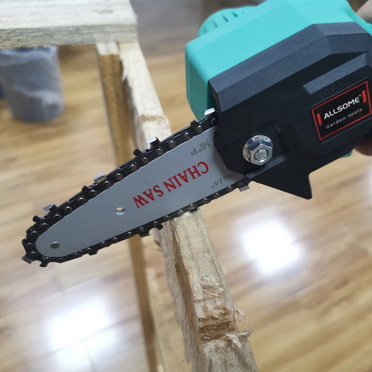 Sierra Podadora Eléctrica Recargable Portátil