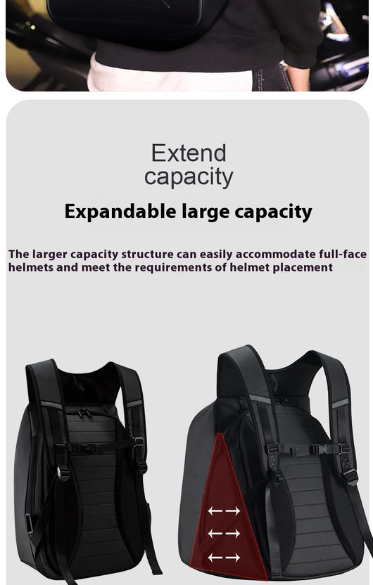 Mochila Inteligente con Pantalla LED Dinámica para Exteriores - Image 13