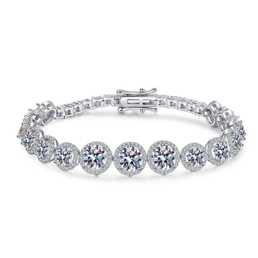 Pulsera de Plata 925 con Moissanita Incrustada - Diseño Brillante Estrellado para Mujer - Image 14