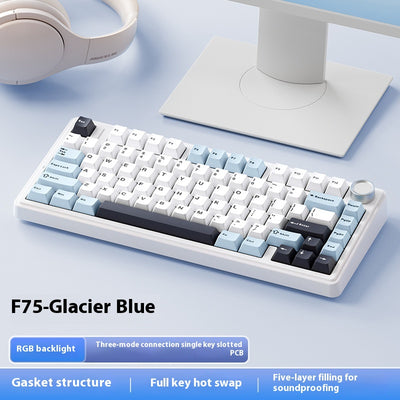 Teclado Inalámbrico Mecánico Hot Plug Trimodal Bluetooth - Image 6