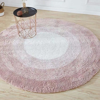 Alfombra Redonda Acolchada para Dormitorio - Diseño Simple y Elegante - Image 2
