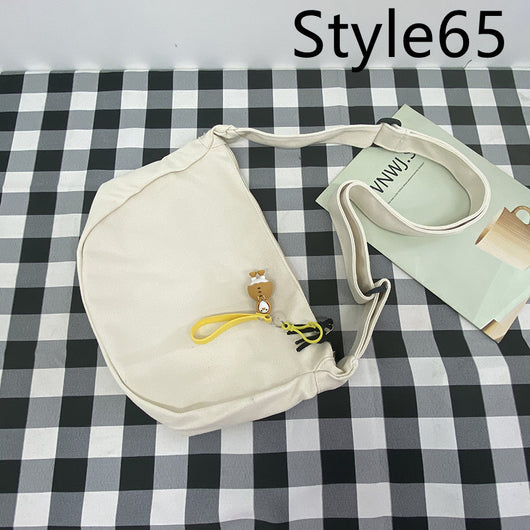 Bolsa Mensajero de Lona para Hombre - Bolso de Hombro Ligero y Versátil - Image 73