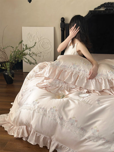 Juego de Cama Tencel de 4 Piezas para Niñas - Suave y Duradero - Image 21