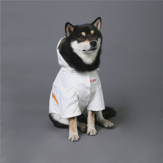 Impermeable Reflectante para Mascotas con Tecnología Espacial Antiwind