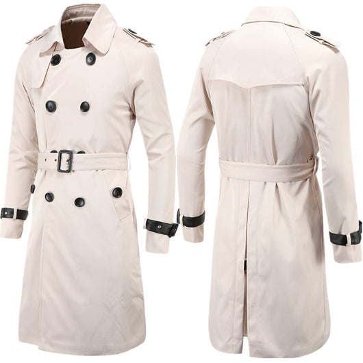 Chaqueta Cortavientos Doble Botonadura Slim Fit para Hombre - Image 17