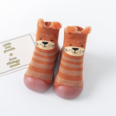 Calcetines Zapato Antideslizante de Tubo Medio para Bebés y Niños Pequeños - Image 4