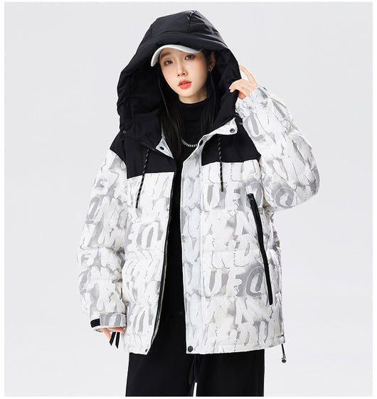 Chaqueta de Plumón de Pato 90% Blanca Luminosa - Image 13
