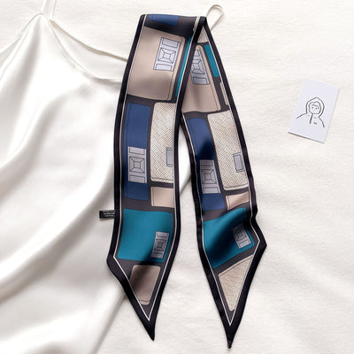 Bufanda Larga Personalizada con Estampado para Mujer - Image 26