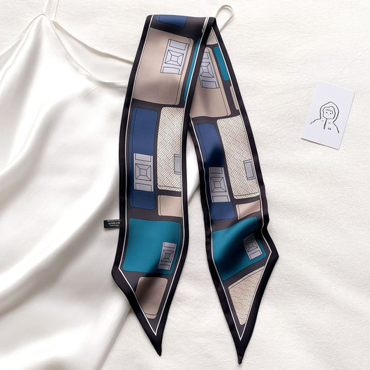 Bufanda Larga Personalizada con Estampado para Mujer - Image 26