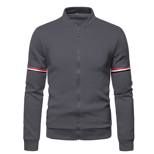 Chaqueta de Hombre con Cuello Tipo Cinta Británico - Image 4