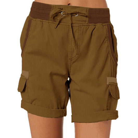 Shorts Cargo Cintura Alta para Mujer - Estilo Casual - Image 13