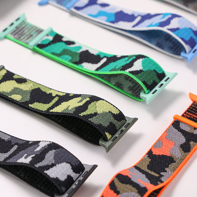Correa Deportiva de Nylon Camuflaje con Cierre de Bucle