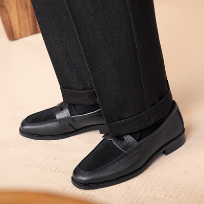 Zapatos Casuales de Punta Cuadrada