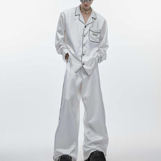 Pijama de Pareja Premium - Conjunto Cómodo y Elegante