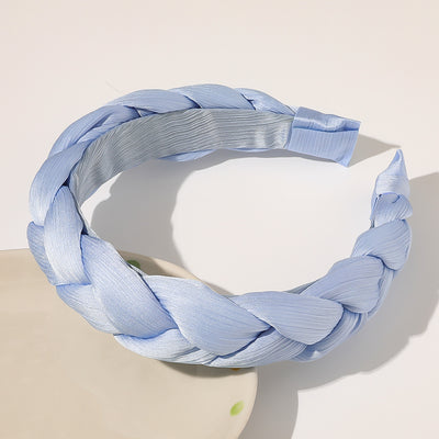 Banda para el Cabello de Tela Cruzada Elástica para Mujer - Image 4