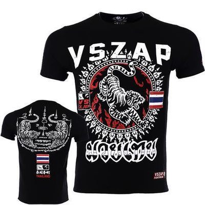Playera de Entrenamiento Muay Thai Tigre - Tela Stretch Transpirable