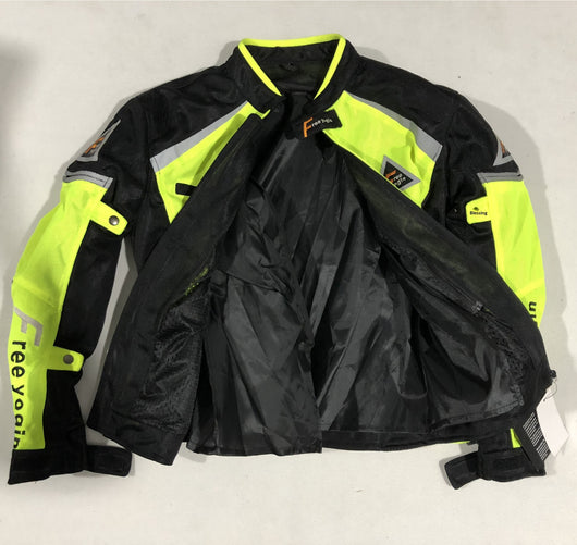 Chaqueta Deportiva Resistente a Caídas para Hombre Verde - Image 15