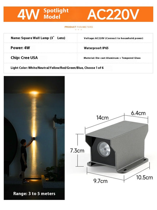 Lámpara de Pared Exterior Doble Cabezal IP65 - Iluminación Impermeable para Fachada - Image 5
