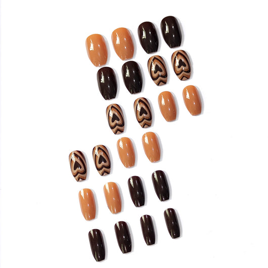 Uñas Postizas Removibles con Diseño Elegante - Image 9