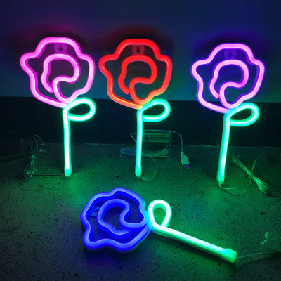 Luces Neon LED Rosa para Decoración de Dormitorio - Image 12