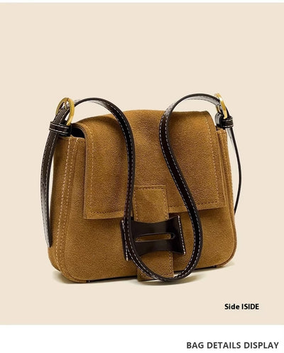 Bolso Mensajero de Cuero Genuino con Acabado Mate - Image 13