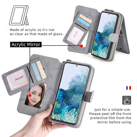 Funda de Cuero para Teléfono con Compartimentos para Tarjetas - Image 16