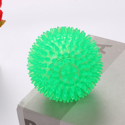 Pelota Sensorial Espinuda con Sonido para Perros - Image 4