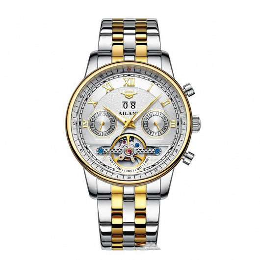 Reloj Automático para Hombre con Fases Lunares y Diseño Empresarial - Image 21