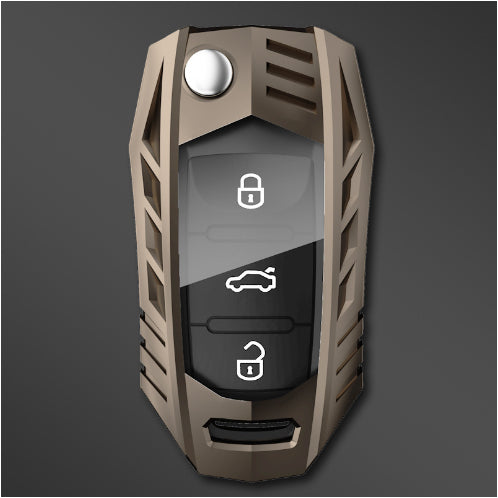 Juego de Fundas Protectoras para Llaves de Auto Estilo Mecha Metal - Image 15