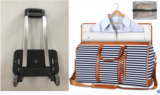 Bolsa de Viaje Trolley de Gran Capacidad con Compartimento Fitness Plegable - Image 22