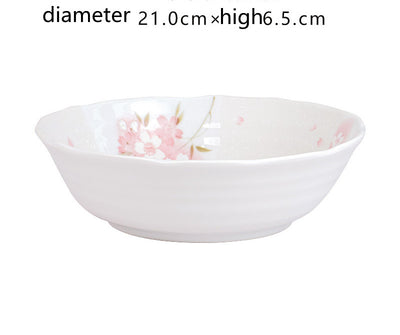 Juego de Vajilla Cerámica Mino-yaki Flor de Cerezo Importada de Japón - Image 10