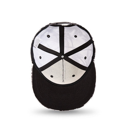 Gorra de Ala Recta con Estampado de Palmeras - Unisex Trendy - Image 5