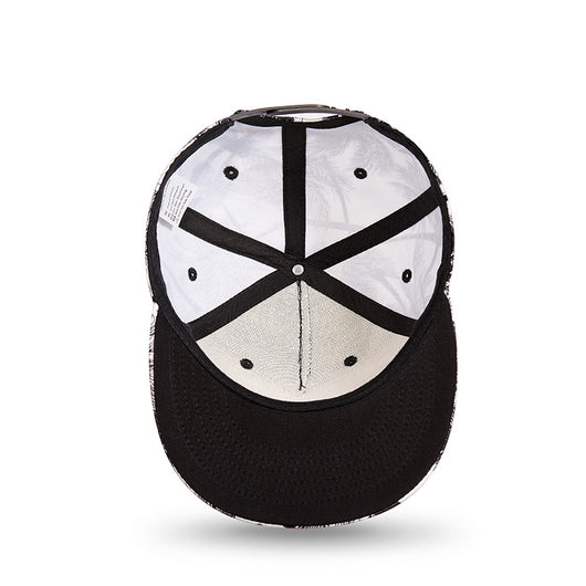 Gorra de Ala Recta con Estampado de Palmeras - Unisex Trendy - Image 5