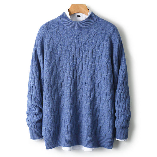 Suéter Cuello Alto Grueso para Hombre - Pullover Tejido Premium - Image 2