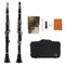 Clarinete Barilitón de Níquel 17 Llaves - Instrumento de Iniciación Profesional