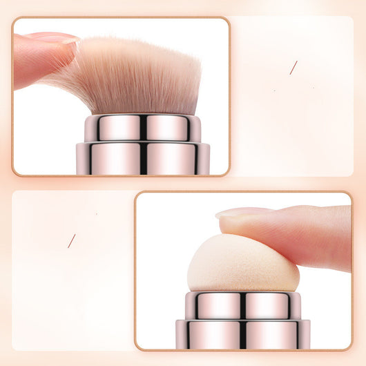Brocha de Maquillaje Retráctil 4 en 1 con Acabado Metálico - Image 8