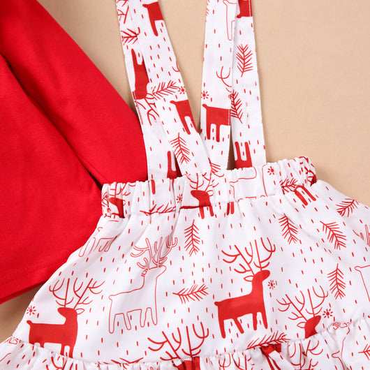 Vestido Romper con Tirantes Volados Estilo Elk - Image 14