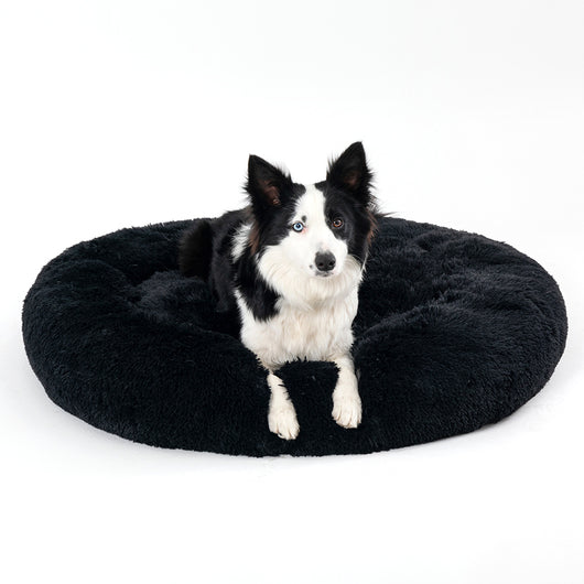 Cama Donut para Perros - Cómoda Felpa Suave Lavable - Image 24