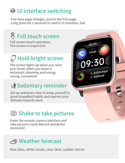 Reloj Inteligente Y30 con Llamadas Bluetooth y Reproductor de Música - Image 13