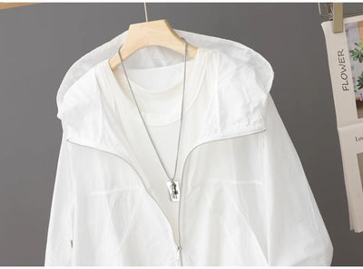 Cardigan Corto Protector Solar para Actividades al Aire Libre - Image 13